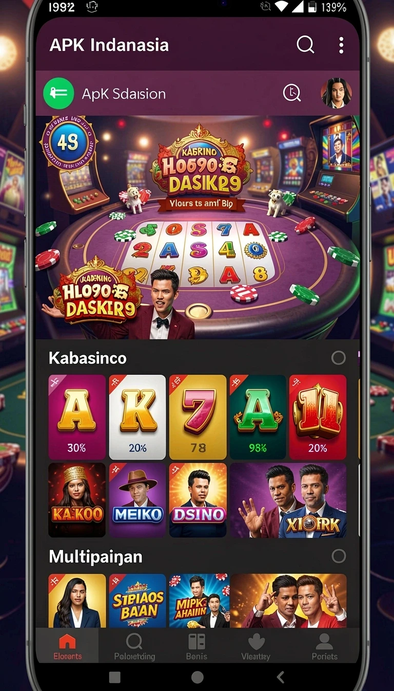 Tampilan utama aplikasi Aplikasi sp666 Terpercaya untuk Android yang intuitif dan efisien.