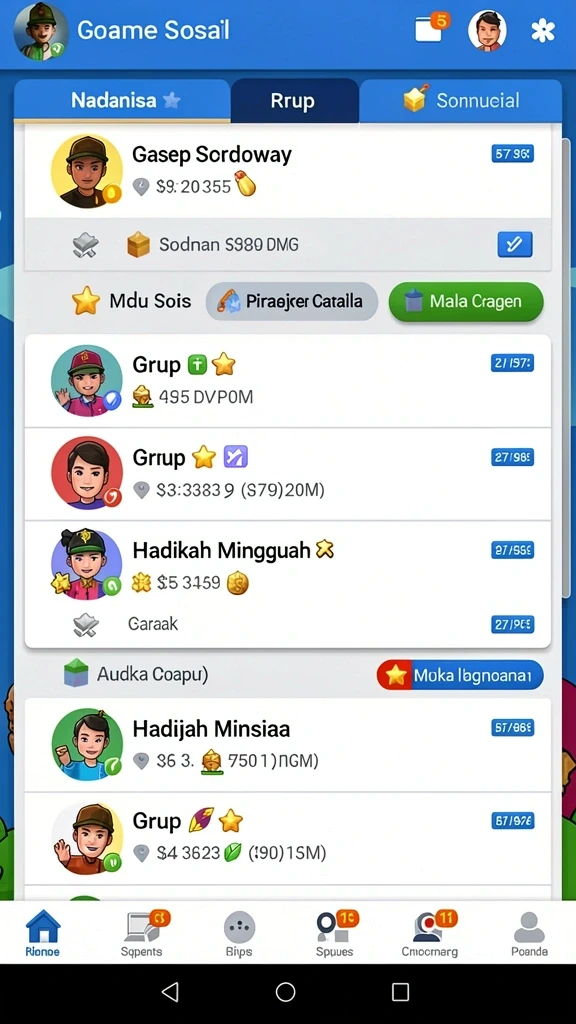 Tampilan utama aplikasi waslot Versi Terbaru untuk Android Tanpa Ribet yang intuitif dan efisien.