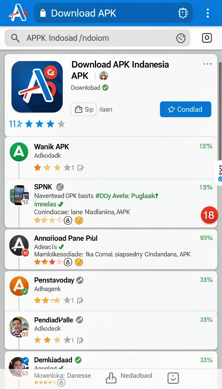 Tampilan utama aplikasi Panduan Instalasi Aplikasi happybet188 di Android yang intuitif dan efisien.
