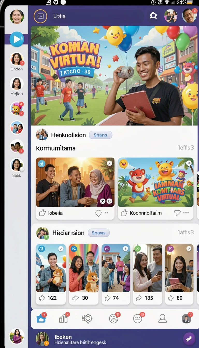 Tampilan utama aplikasi iosbet APK Terbaru dengan Fitur Lengkap yang intuitif dan efisien.