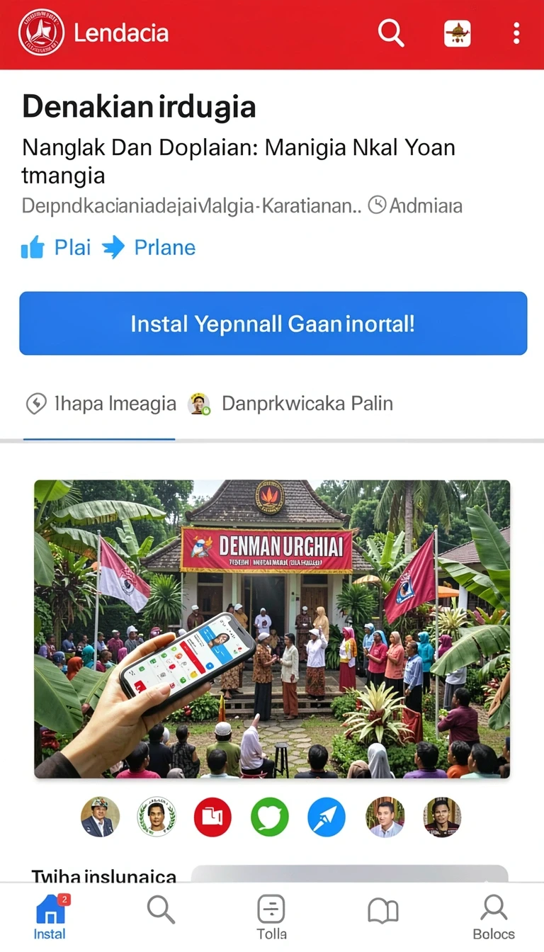 Tampilan utama aplikasi Download hokigame APK Terbaru untuk HP Android yang intuitif dan efisien.