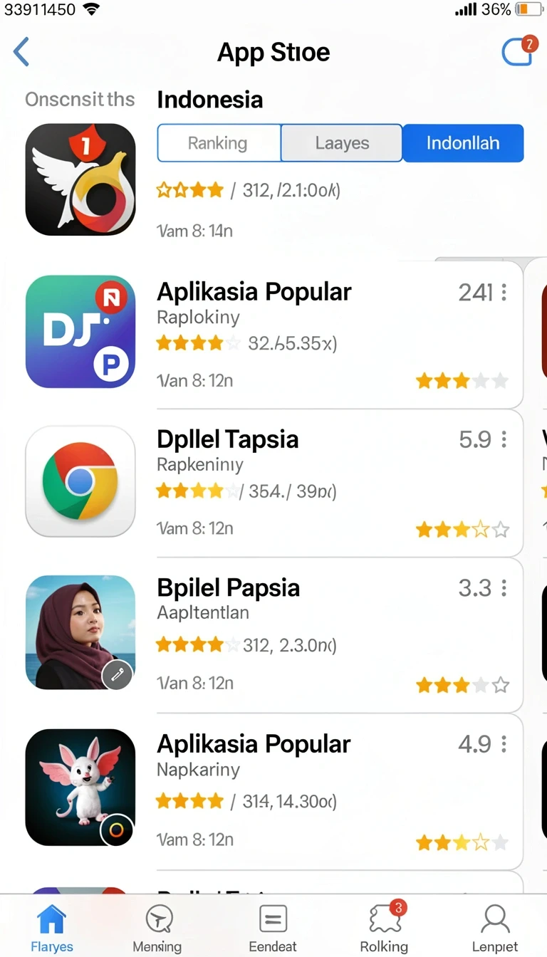 Tampilan utama aplikasi nusbat88 Terbaru: Review Aplikasi dan Link Unduh yang intuitif dan efisien.