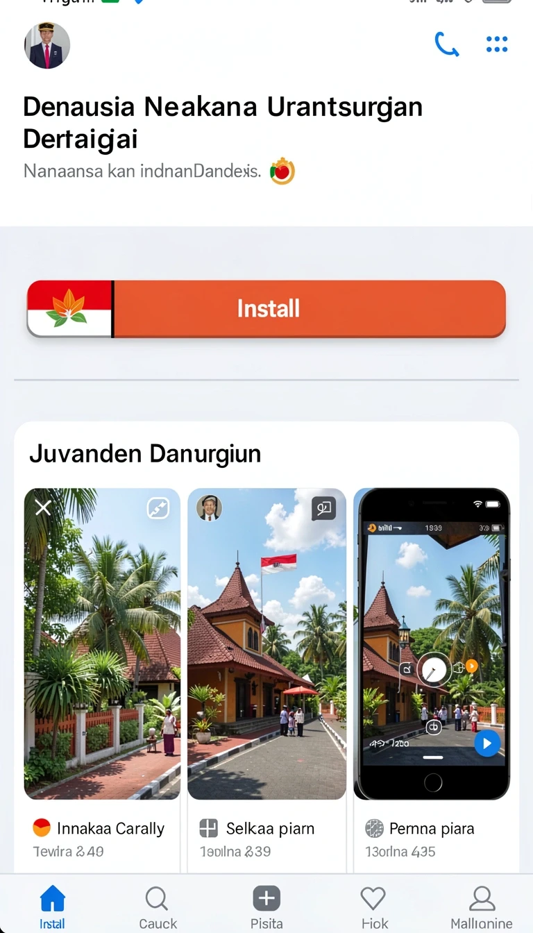 Tampilan utama aplikasi dreamplay77 APK: Cara Download dan Instal di Android yang intuitif dan efisien.