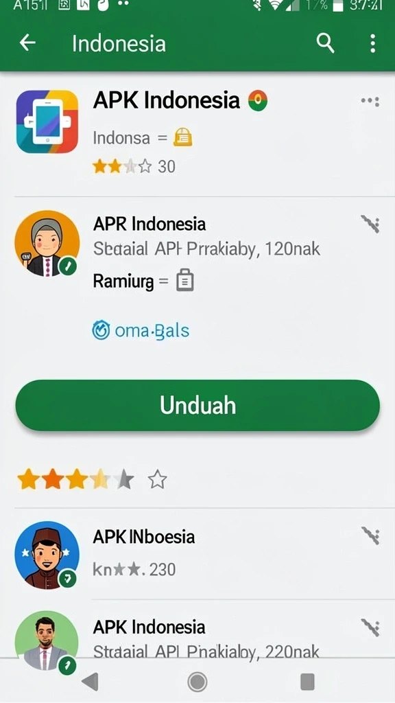 Tampilan utama aplikasi Aplikasi koitoto Ringan untuk Android yang intuitif dan efisien.
