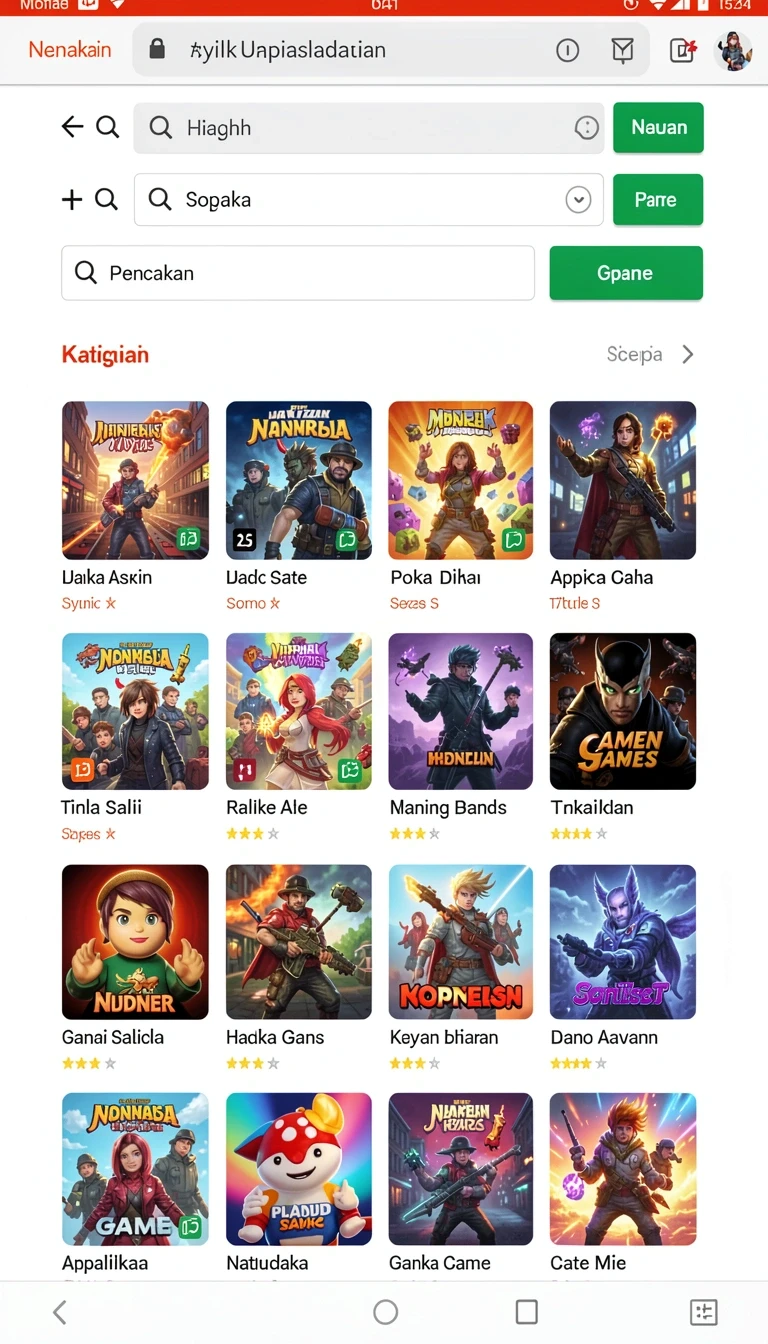 Tampilan utama aplikasi Cara Update Aplikasi slot88 ke Versi Terbaru yang intuitif dan efisien.