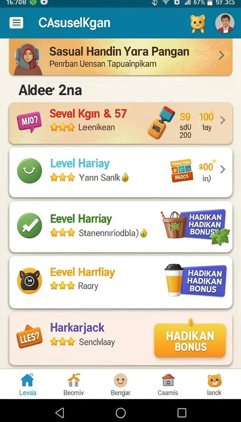 Tampilan utama aplikasi 789jackpot Versi Terbaru untuk Android Tanpa Ribet yang intuitif dan efisien.