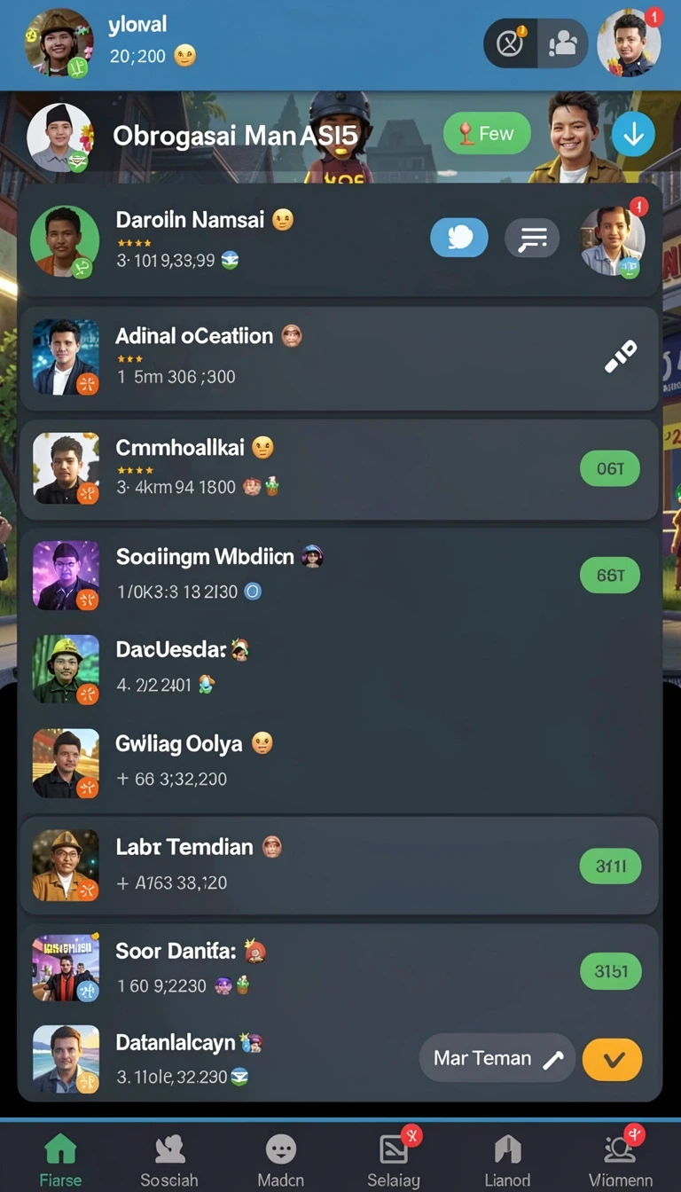 Tampilan utama aplikasi gacor108 APK Terbaru untuk Android Tanpa Iklan yang intuitif dan efisien.