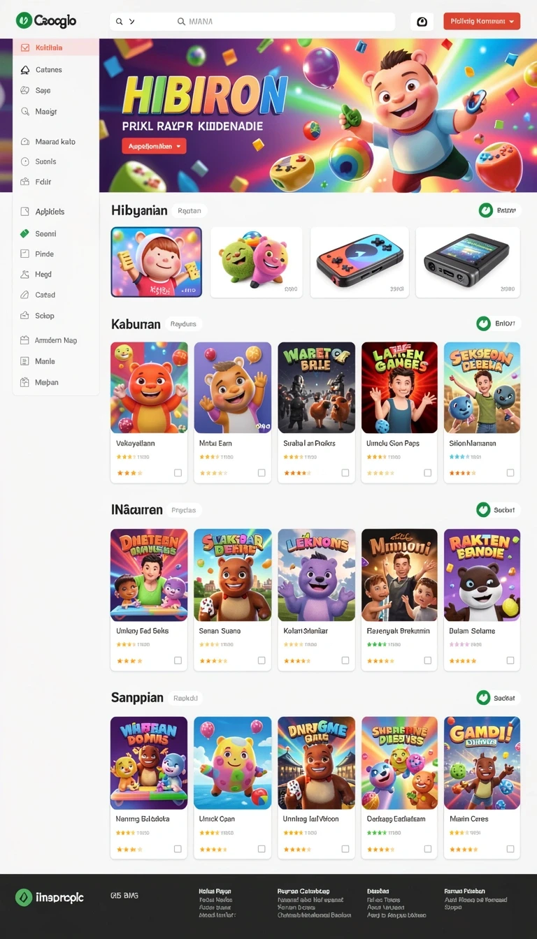 Tampilan utama aplikasi 33lgames APK Terbaru untuk Perangkat Android yang intuitif dan efisien.