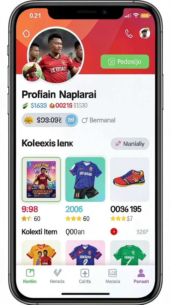 Tampilan utama aplikasi rajaclub APK Terbaru untuk Perangkat Android yang intuitif dan efisien.